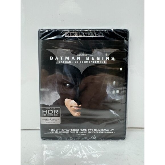 Batman Begins (4K UHD Blu-ray) DC Brand New and Sealed!!! - Picture 2 of 3